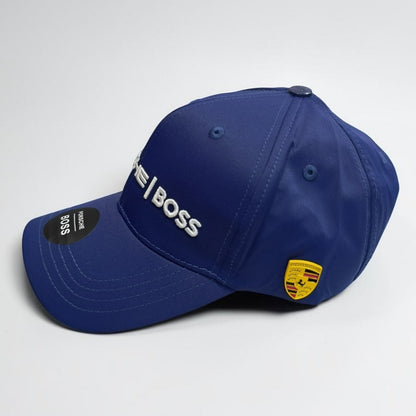 Gorra Porsche Azul | Gorra Motorsport Ajustable Estilo Deportivo