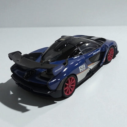 McLaren Senna Gulf Edition – Modelo de Colección 1:24 en Metal
