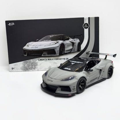 Chevrolet Corvette C8 Liberty Walk 1:24 Jada | Auto a Escala de Colección