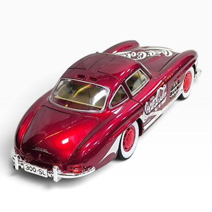 Mercedes-Benz 300 SL 1:24 Edición Coca-Cola Rojo