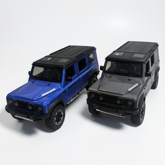 Ineos Grenadier Off Road Escala 1:24 con Luces, Sonido y Efecto de Humo | SUV Todoterreno Modelo de Colección