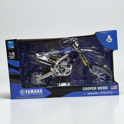 Yamaha YZ 450 Cooper Webb Escala 1:6 – Moto Motocross de Colección Premium