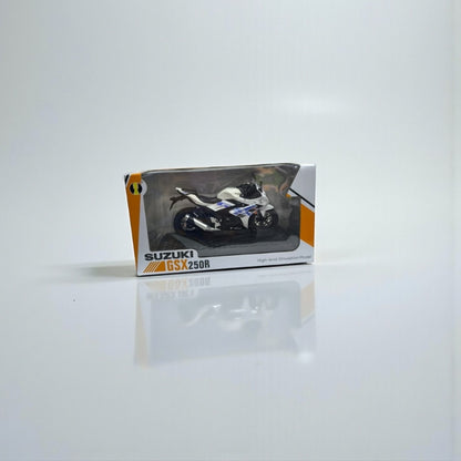 Moto Suzuki GSX 250R 1:12 – Modelo a Escala Detallado para Coleccionistas
