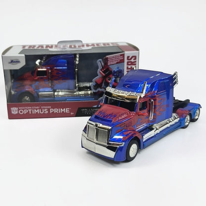 Optimus Prime Transformers Escala 1:32 | Camión Líder Autobot Modelo de Colección