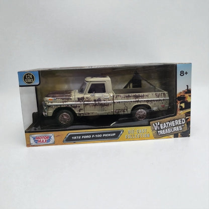 Ford F-100 1972 – Modelo de Colección en Metal Clásico