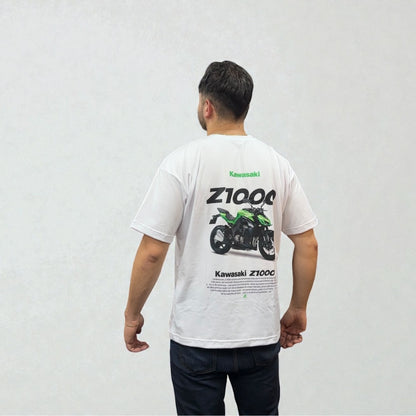 Camiseta Kawasaki Z1000 – Estilo Racing | Pasión Naked Bike