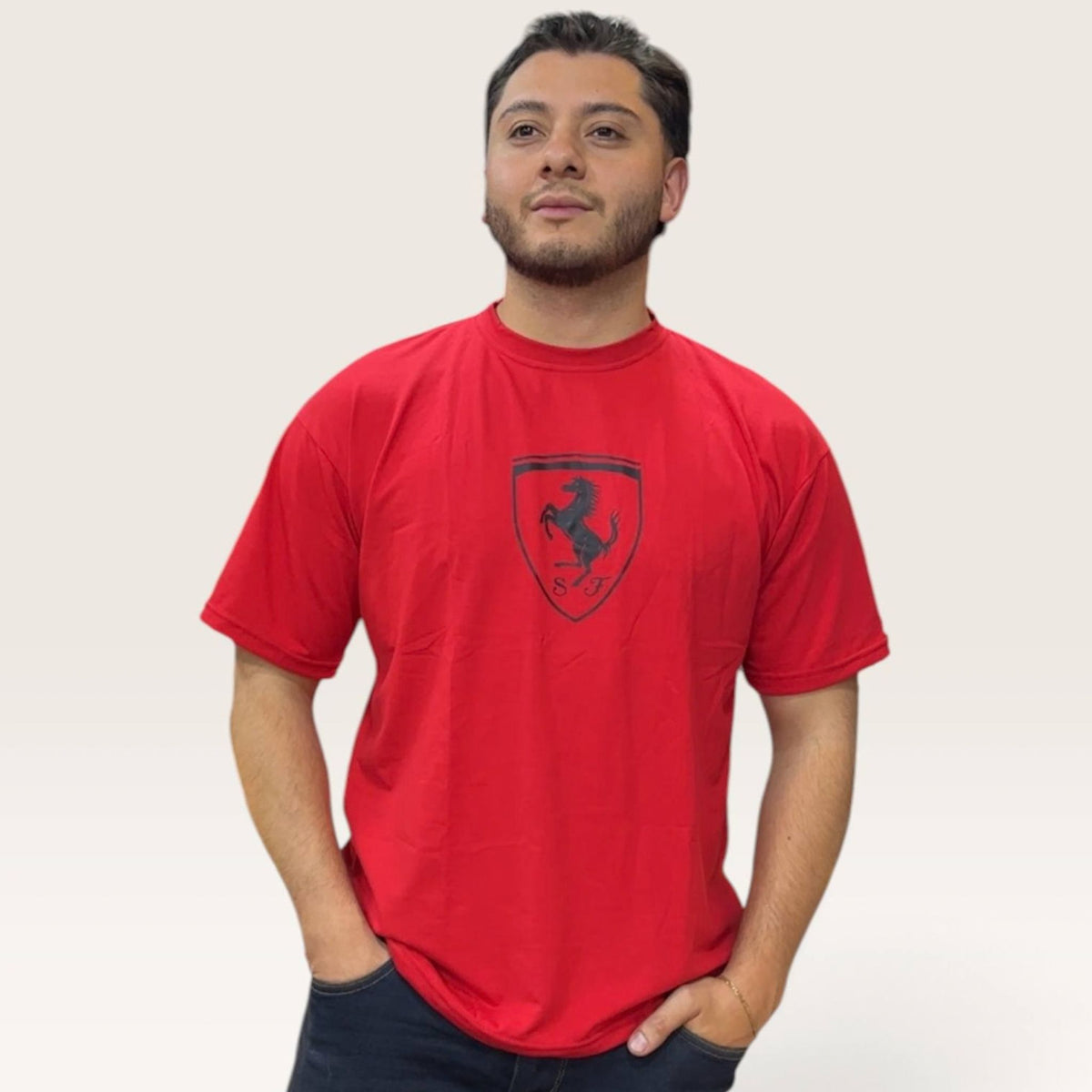 Camiseta Ferrari Roja