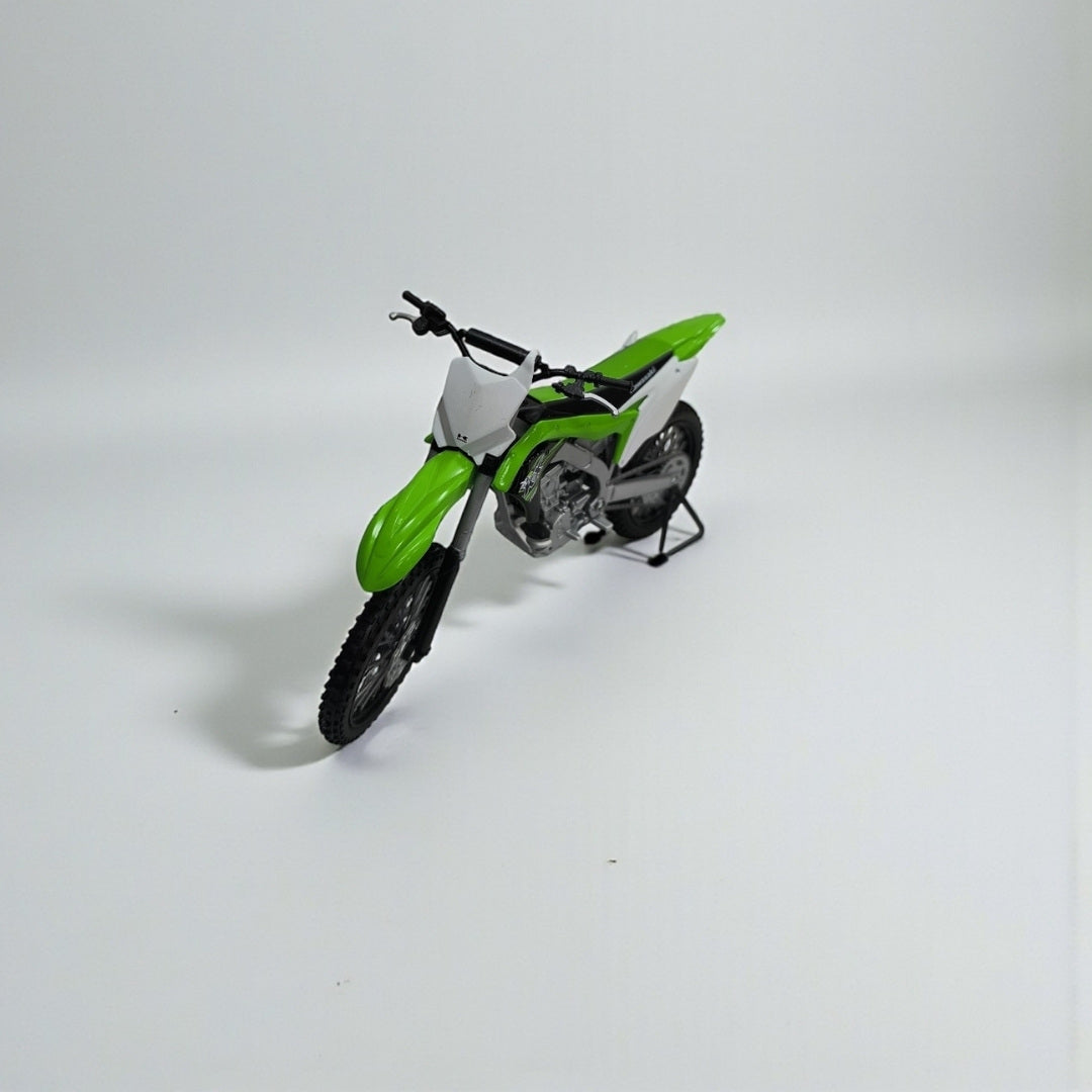 Moto Kawasaki KX 250 1:10 – Modelo a Escala Detallado para Coleccionistas