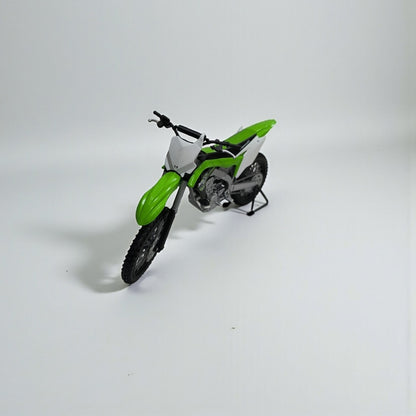 Moto Kawasaki KX 250 1:10 – Modelo a Escala Detallado para Coleccionistas