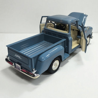 GMC Blue Chip Pickup 1955 – Modelo de Colección 1:24 en Metal