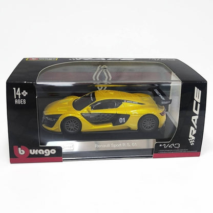 Renault Sport R.S. 01 1:43 Bburago – Auto de Carrera de Colección