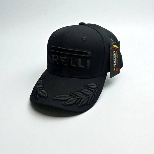 Gorra Pirelli Negra | Edición Oficial F1 – Estilo Racing y Exclusividad
