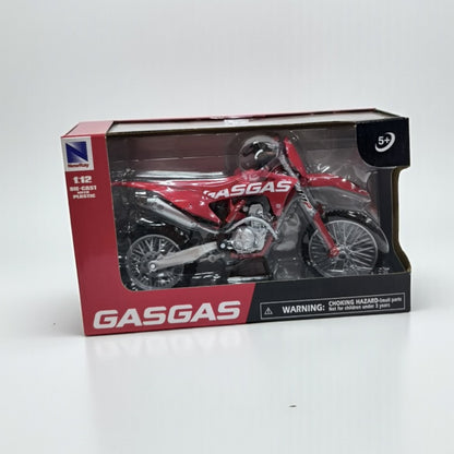 Moto GASGAS Escala 1:12 – Modelo de Colección