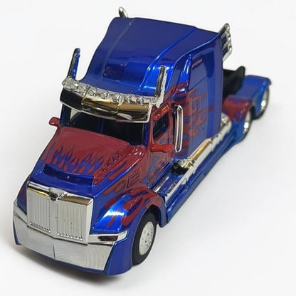 Optimus Prime Transformers Escala 1:32 | Camión Líder Autobot Modelo de Colección
