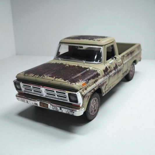 Ford F-100 1972 – Modelo de Colección en Metal Clásico