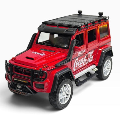 Mercedes-Benz G63 Brabus Coca-Cola 1:24 Rojo