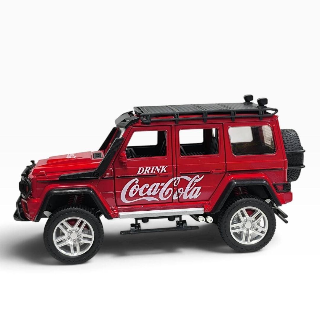 Mercedes-Benz G63 Brabus Coca-Cola 1:24 Rojo