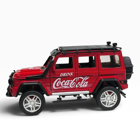Mercedes-Benz G63 Brabus Coca-Cola 1:24 Rojo