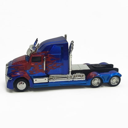Optimus Prime Transformers Escala 1:32 | Camión Líder Autobot Modelo de Colección
