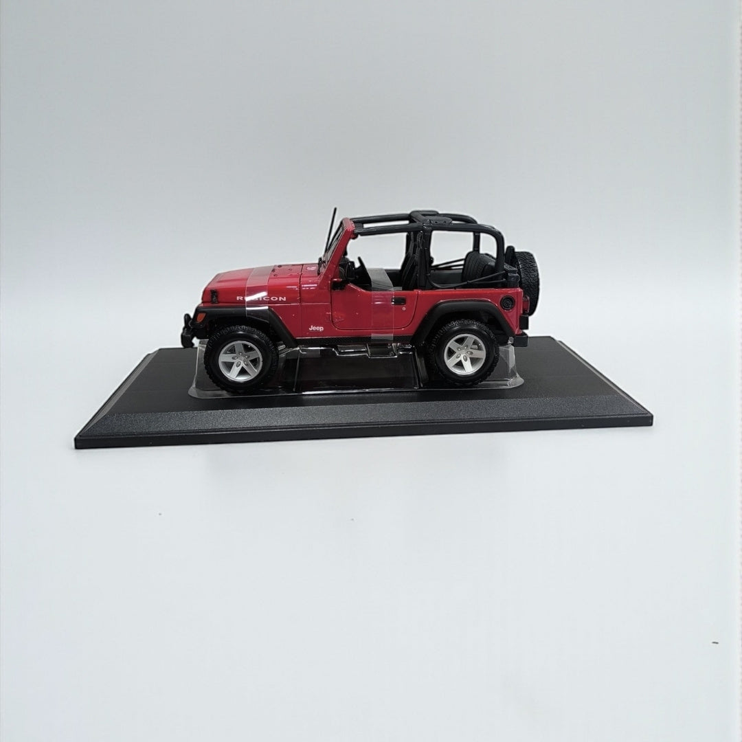 Jeep Wrangler Rubicon 1:18 – Aventura, Potencia y Espíritu Off-Road a Escala
