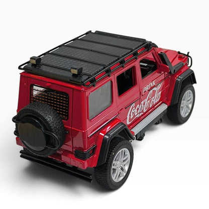 Mercedes-Benz G63 Brabus Coca-Cola 1:24 Rojo
