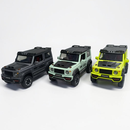 Suzuki Jimny Escala 1:27 con Luces, Sonido y Efecto de Humo | SUV Todoterreno Modelo de Colección