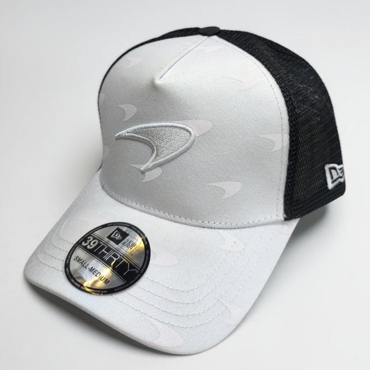 Gorra McLaren Blanca | Gorra Fórmula 1 Ajustable Estilo Racing