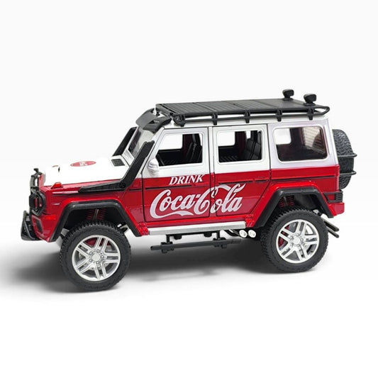 Mercedes-Benz G63 Brabus Coca-Cola 1:24 Rojo y Blanco