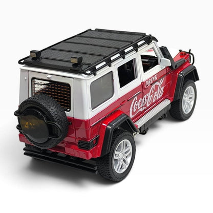Mercedes-Benz G63 Brabus Coca-Cola 1:24 Rojo y Blanco