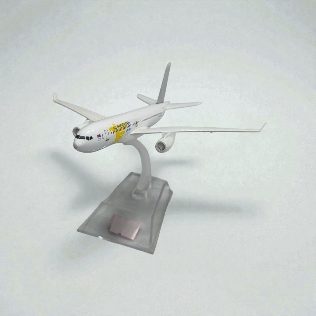 Avión Mongolian Airlines 1:400 – Modelo de Colección en Metal | Detalle Premium para Fans de la Aviación