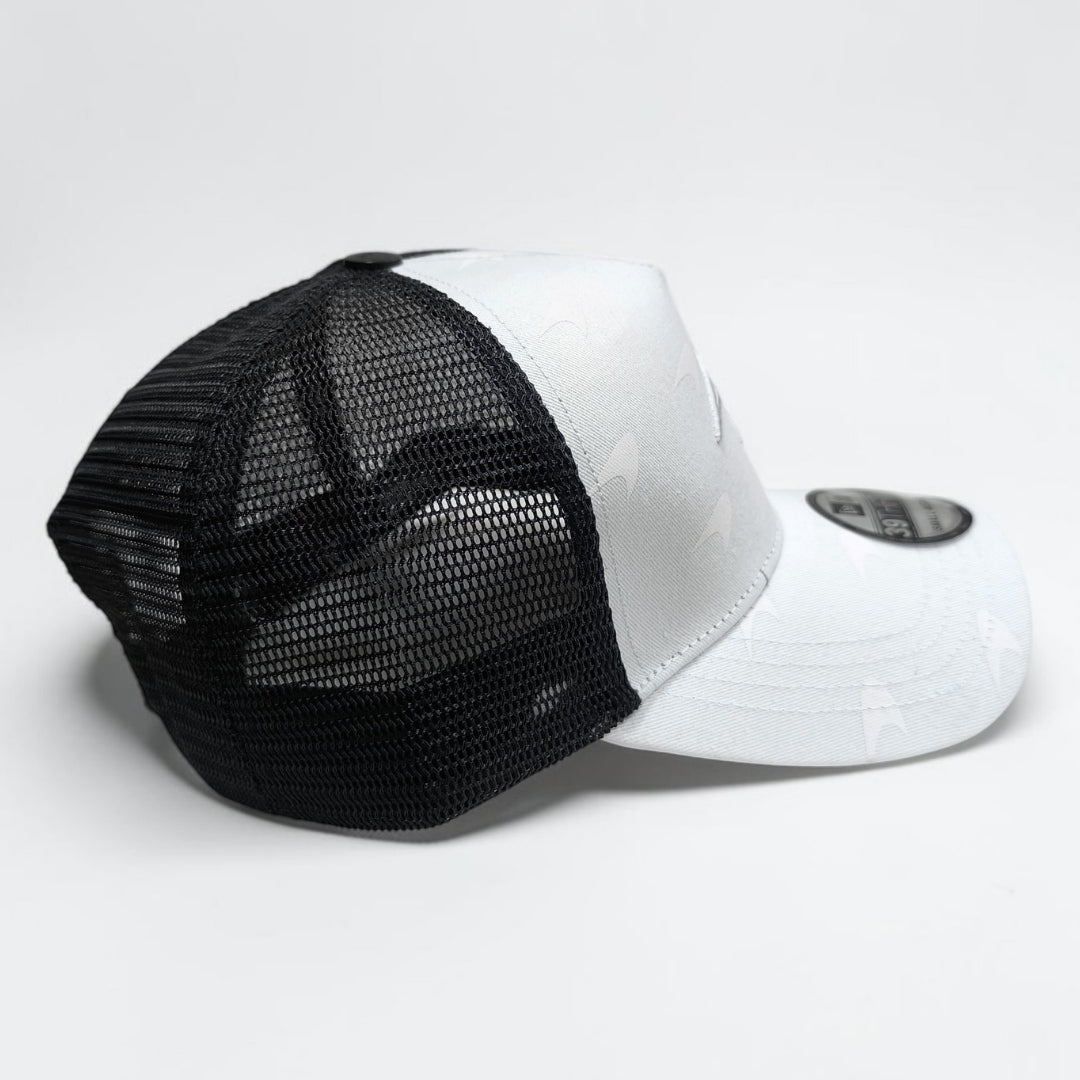 Gorra McLaren Blanca | Gorra Fórmula 1 Ajustable Estilo Racing