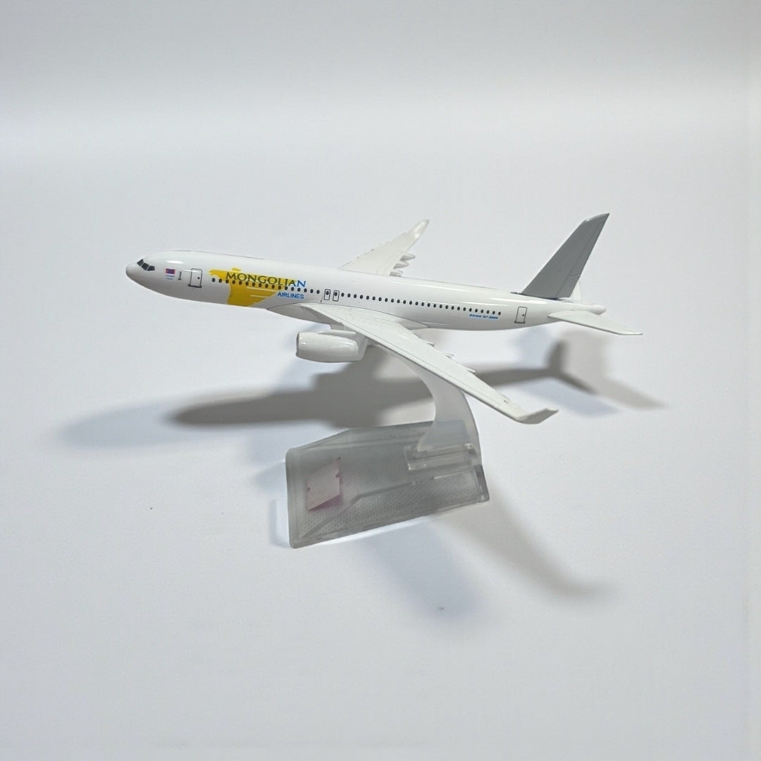 Avión Mongolian Airlines 1:400 – Modelo de Colección en Metal | Detalle Premium para Fans de la Aviación