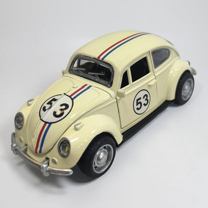 Herbie A Toda Marcha Volkswagen Beetle Escala 1:32 | Auto de Película Modelo de Colección