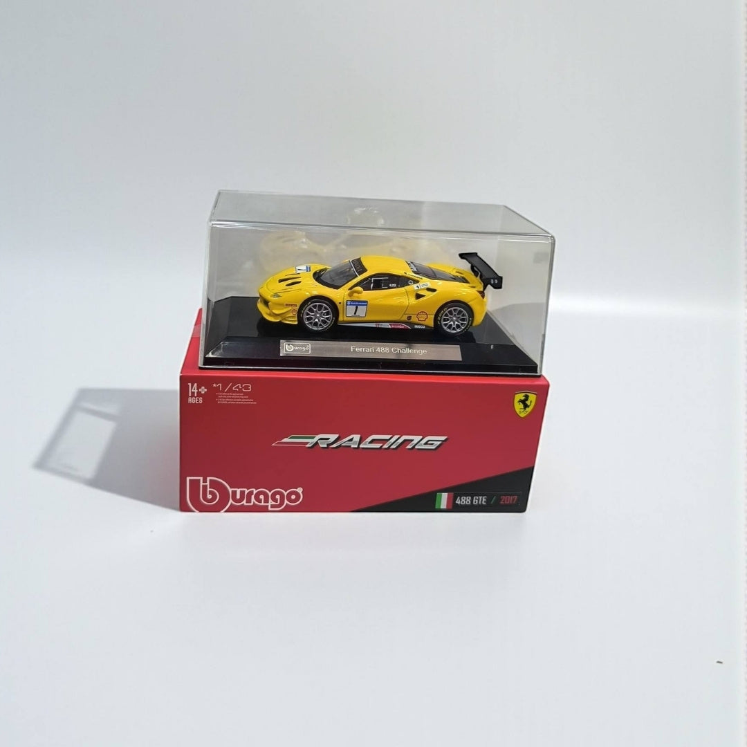 Ferrari 488 Challenge 1:43 – Velocidad, Precisión y ADN de Competición