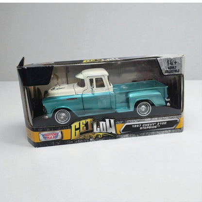 Chevy 3100 1957 – Modelo de Colección 1:24 en Metal Clásico