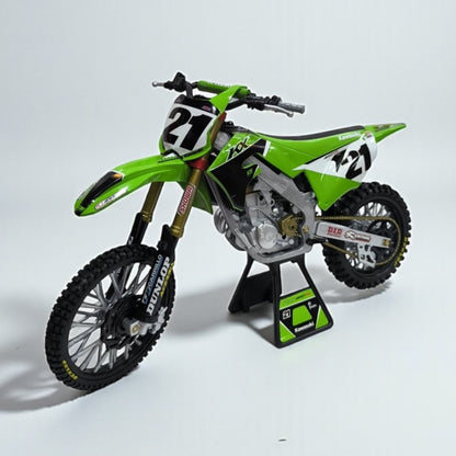 Kawasaki KX 450 Jason Anderson Escala 1:6 – Moto Motocross de Colección Premium