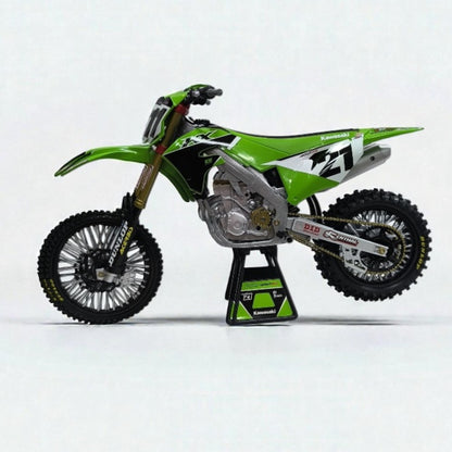 Kawasaki KX 450 Jason Anderson Escala 1:6 – Moto Motocross de Colección Premium