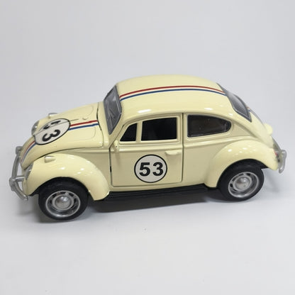 Herbie A Toda Marcha Volkswagen Beetle Escala 1:32 | Auto de Película Modelo de Colección