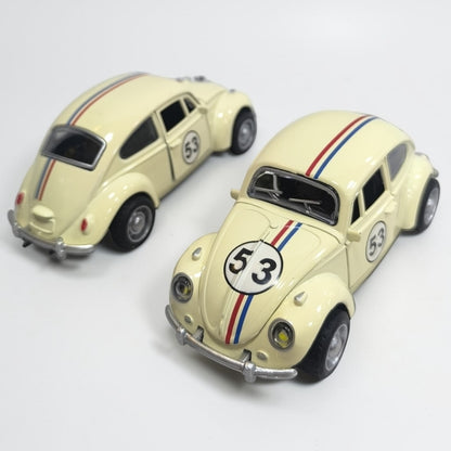 Herbie A Toda Marcha Volkswagen Beetle Escala 1:32 | Auto de Película Modelo de Colección