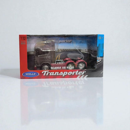 Scania V8 R730 1:32 – Edición de Colección en Metal | Cabezal Gris de Alto Detalle