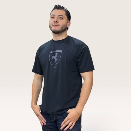 Camiseta Ferrari Negra