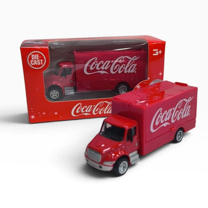 Camión Coca-Cola Rojo 1:64