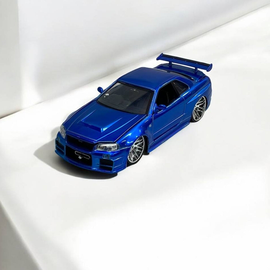 Brian's Nissan Skyline GT-R (BNR34) 1:24 - Rápidos y Furiosos