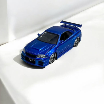 Brian's Nissan Skyline GT-R (BNR34) 1:24 - Rápidos y Furiosos