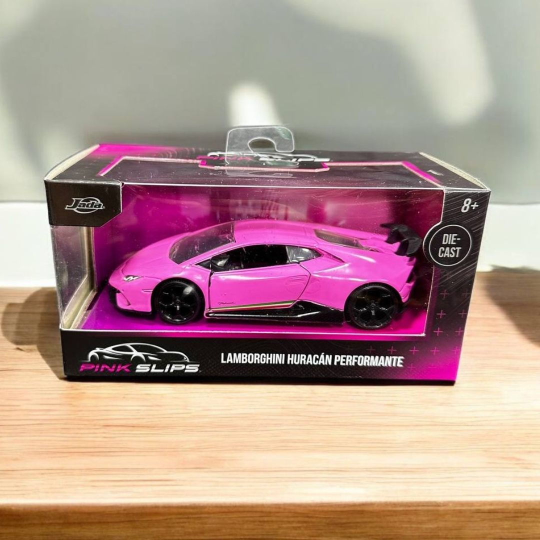 Lamborghini Huracán 1:32 Jada Pink Slips - Modelo a Escala de Colección