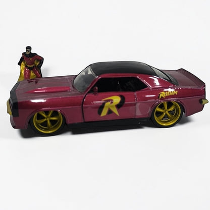 Chevrolet 1969 Robin Jada Escala 1:32 | Auto de Superhéroe Modelo de Colección