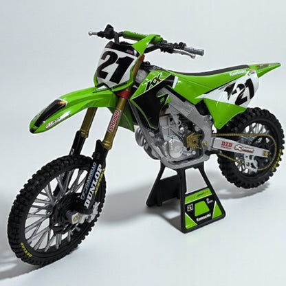 Kawasaki KX 450 Jason Anderson Escala 1:6 – Moto Motocross de Colección Premium