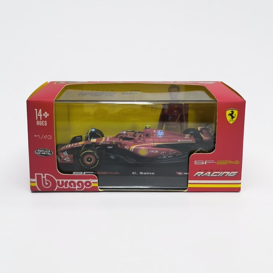 Ferrari SF-24 Carlos Sainz #55 Escala 1:43 – Fórmula 1 de Colección