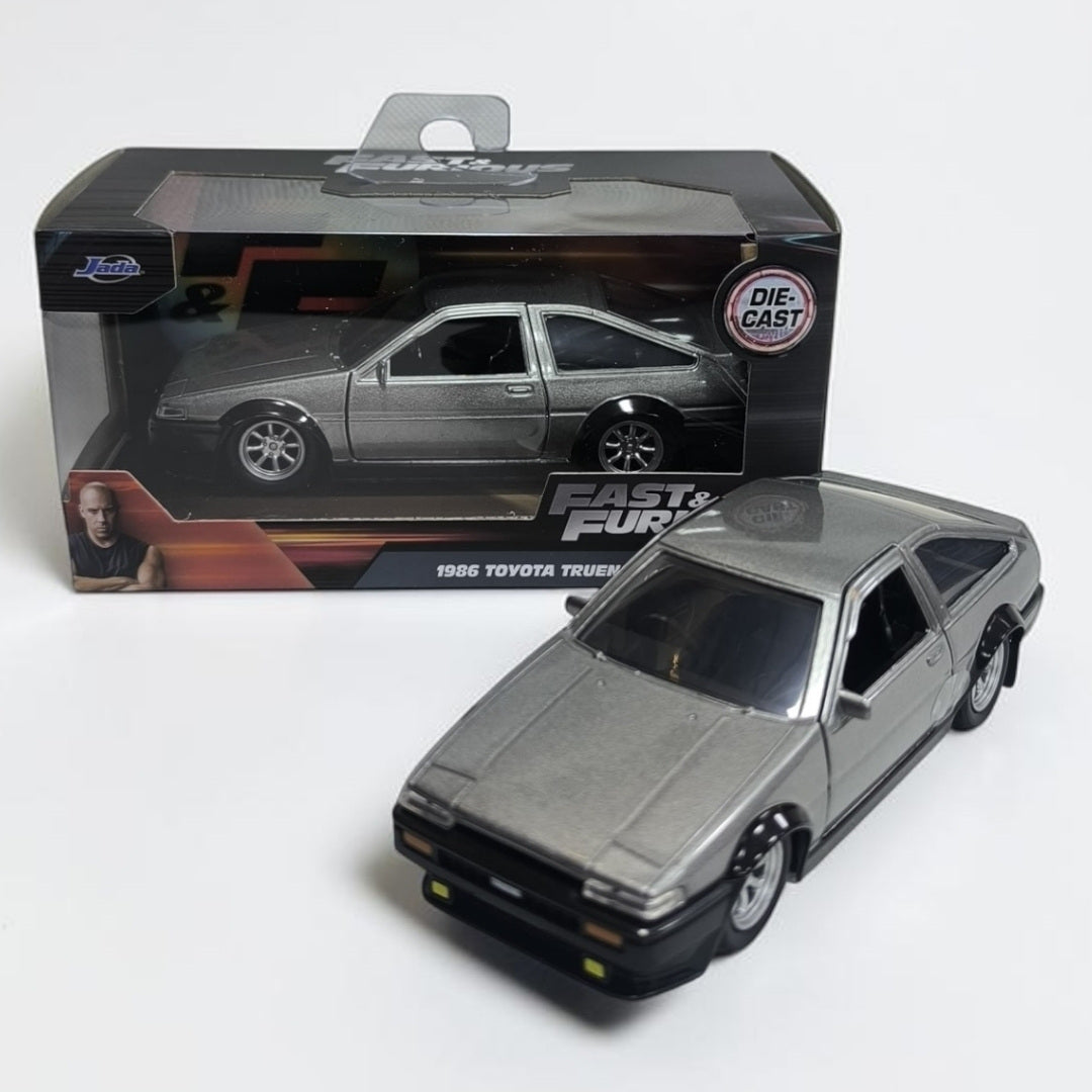 Toyota Trueno AE86 1986 Rápidos y Furiosos 1:32 Jada | Auto a Escala de Colección