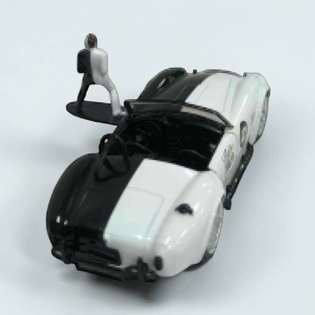 Shelby Cobra 1965 Two-Face Jada Escala 1:32 | Auto de Villano Batman Modelo de Colección